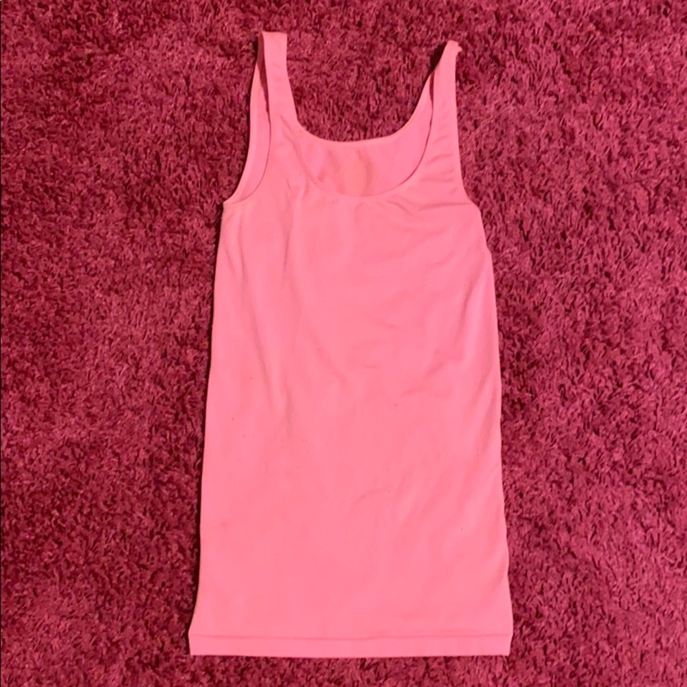 Neon Pink Compression Tank